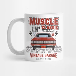 Muscle Classic Car Mug